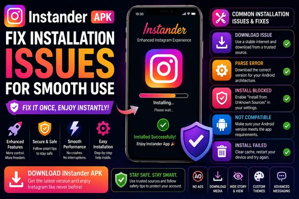 Instander APK – Fix Installation Issues for Smooth Use