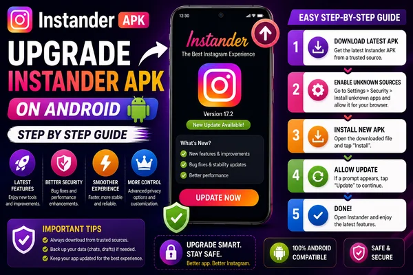 Upgrade Instander APK on Android – Step by Step Guide