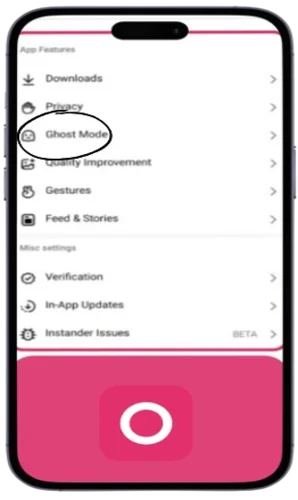 Ghost Mode Privacy